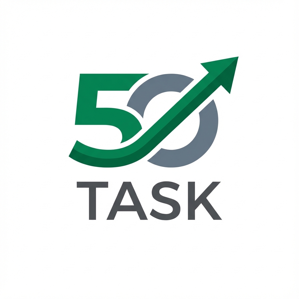 50 Task Logo